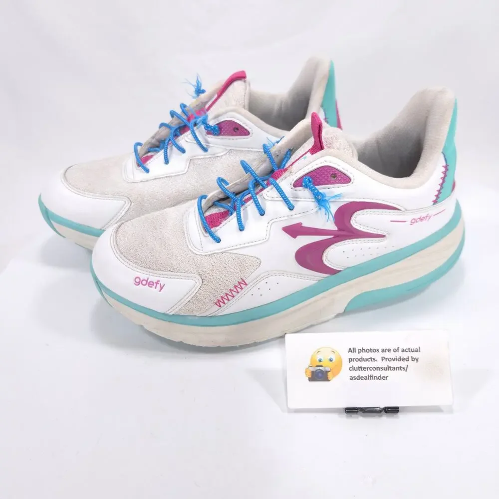 Gravity Defyer Gdefy Comfort Walking Shoe Womens Size 9.5 TB9037FWP-M White